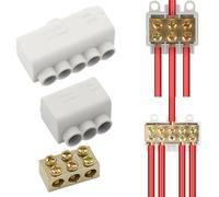 Installazione elettrica efficiente con ottone a forma di T e splitter ABS nominale a 80A e 1000V (ZK-516)
