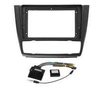 Installazione Mascherina Autoradio Cornice Cruscotto 2 DIN Pannello DVD Lettore MP5 E Android Per Serie 1 E81 E82 E87 E88 2008-2012 QAQMHVCVB(Manual with cable)