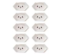 Installazione Rapida Copertina Per La Sicurezza Del Bambino Copertura Multi-paese Compatibile A Prova Bambino Guardia A 2 Fori 10pcs Silicone Baby Offerte Protectors