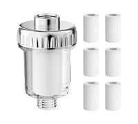 Installazione rapida dei sistemi di filtraggio della doccia con nuclei di cotone PP per rimuovere le impurità dall'acqua di balneazione a casa Filtro doccia durevole