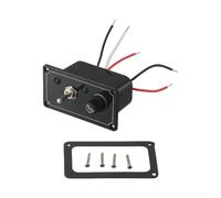 Installazione semplificata del pannello di commutazione della pompa di sentina marina a 3 posizioni per tutte le navi DC 12V