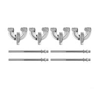 Installazione senza sforzo artigli grancassa e aste di tensione set per gli amanti della batteria