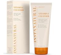 InstaNatural Detergente Viso Vitamina C - Sapone Liquido Viso Antietà Contro Rughe e Brufoli, Riduce e Deterge i Pori - Ingredienti Naturali e Biologici -Per Pelli Grasse, Secche e Sensibili - 200 ml