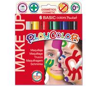 Instant - 01001 - Tempera solida Make Up - cosmetica - Instant - astuccio 6 colori brillanti - 79552 - Conf. da 1 Pz.