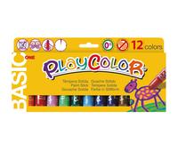 Instant - 10731 - Tempera solida in stick Playcolor - 10gr - colori assortiti - Instant - astuccio 12 stick - 61809 - Conf. da 1 Pz.