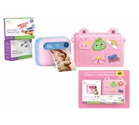 INSTANT CAMERA MYFIRST Insta 20 Bundle Fotocamera + Pellicole + Custodia ROSA