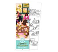 Instant cocooning: 50 marque-pages à peindre ou à colorier