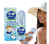 Instant Cooling Mist Spray - Refreshing Hydrating Body Cooler, Portable Hot Flash Relief, Long-Lasting Summer Comfort, Revitalizing Skin Mist | For Outdoor Sports, Travel & Daily Activity