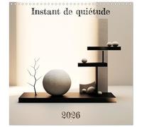 Instant de quiétude (Calendrier mural carré 2026 30 x 60 cm (ouvert)) Calendrier double avec une page pour vos prises de notes: Plongez dans un monde ... relaxation gradde. (CALVENDO Mode de vie)