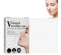 Instant Face Lift Stickers,V Face Lift Tape,V Face Lifting,Patch Adesiva per il Lifting Facciale, Cerotti Lifting Viso,Patch per il Sollevamento del Viso Invisibile,100 Pezzi