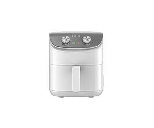 Instant Friggitrice Ad Aria Compatta 3.8L, Pasti Sani Senza Olio, Temperatura Regolabile, Timer, Bianco - 1500W