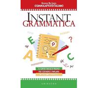 INSTANT GRAMMATICA. - DE LUCA EMMA - Gribaudo