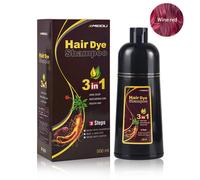 Instant Hair Dye Herbal Ingredients Hair Dye Shampoo 3 in 1 Hair Shampoo Gift