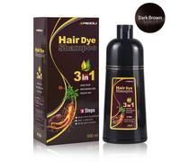 Instant Hair Dye Herbal Ingredients Hair Dye Shampoo 3 in 1 Hair Shampoo Gift