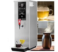 伟 祥 Instant Hot Water Dispenser Automatic, 25L Electric Water Boiler, 1000W, Step-by-Step Fast Heating, Stainless Steel Inner, Countertop Water Dispenser with 1-24H Timer, Temperature Adjustable