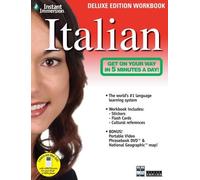 Instant Immersion Italian - Deluxe Edition Workbook (Italian Edition) by Mary March (2008-05-01)