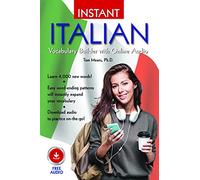 Instant Italian Vocabulary Builder with Online Audio