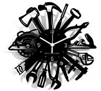 Instant Karma Clocks | Orologio da Parete Attrezzi da Lavoro | Design per Falegnami Meccanici Artigiani | | Decorazione Officina Laboratorio Idraulico Muratore