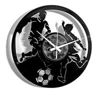 Instant Karma Clocks | Orologio da Parete Calcio | Design con Calciatori in Azione e Pallone Appassionati e Sportivi | Decorazione Originale a Tema