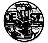 Instant Karma Clocks | Orologio da Parete Dentista | Design Strumenti Odontoiatrici | Decorazione Studio Dentistico | Arredo Medico Moderno | Idea Regalo per Odontoiatri