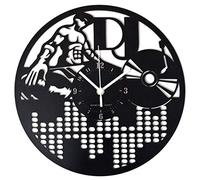 Instant Karma Clocks - Orologio da Parete - Dj Deeejay Disco Musica Piatto Vinile Idea Regalo