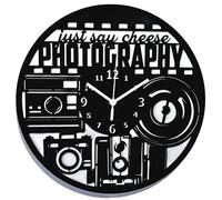 Instant Karma Clocks | Orologio da Parete Fotografia | Design Fotocamera Vintage Moderno | Decorazione Studio Fotografico | Arredo Camera Creativa | Idea Regalo Originale