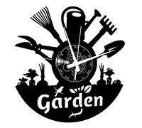 Instant Karma Clocks | Orologio da Parete Garden | Design Creativo con Attrezzi da Giardinaggio e Ortaggi | Arredo Originale per Amanti del Verde