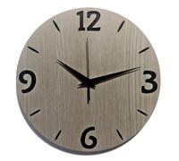 Instant Karma Clocks | Orologio Da Parete | Moderno | Minimal | Silenzioso | Arredamento Casa Studio Camera Cucina Sala | Idea Regalo (Olmo M3, 30cm)