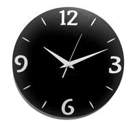 Instant Karma Clocks | Orologio Da Parete | Moderno | Minimal | Silenzioso | Arredamento Casa Studio Camera Cucina Sala | Idea Regalo (Nero M3, 30cm)