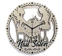 Instant Karma Clocks - Orologio da Parete - Nail Salon - Salone Bellezza - Estetista Idea Regalo Design Decorativo