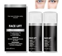 Instant Lift Cream,Face Lifting Cream,Eye Tightening Lifting Serum,Anti-Aging Face Cream for Tightener Skin,Lifting Loose Sagging Skin,Reduces Fine Lines&Wrinkles,Removes Eye Bags Eye Treatment (2Pcs)