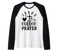 Instant Mom Just ADD Coffee Maglia con Maniche Raglan