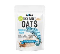 NÄTOO Farina di avena aromatizzata a basso indice glicemico - solo 1gr. di zuccheri - Farina di Avena low carb ad alto contenuto di fibre - 1Kg - Neutro