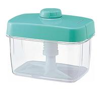 Instant Pickle Maker pressa per verdure Tsukemono contenitore rettangolare realizzato in Giappone senza BPA (verde, 3,0 L)