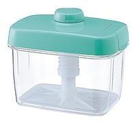 Instant Pickle Maker pressa per verdure Tsukemono contenitore rettangolare realizzato in Giappone senza BPA (verde, 2,2 L)