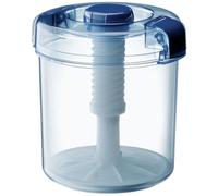 Instant Pickle Maker - Pressa per verdure Tsukemono contenitore rotondo, realizzato in Giappone, senza BPA, 3,0 l, colore: blu