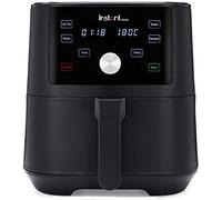 Instant Pot Brands Vortex 4-in-1 Hot Air Fryer, 1700 W, 5.7 L, Mini Oven, Healthy Hot Air Frying, Baking, Roasting and Food Warmer, Black