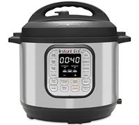 Instant Pot Duo 80 7 in 1 Pentola a Pressione Elettrica/ Vaporiera / Scaldavivande in Acciaio Inossidabile, Adatta a Cucinare Riso, Zuppa, Verdura e Yogurt a Cottura Lenta, 8 L
