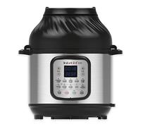 MultiCooker Elettrico Duo Crisp & Air Fryer 11 Prodotti in 1 Capacità 8 Litri Potenza 1500 Watt Colore Acciaio e Nero
