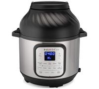 Instant Pot - MultiCooker Elettrico Duo Crisp & Air Fryer 11 Prodotti in 1 Capacit 8 Litri Potenza 1500 Watt Colore Acciaio e Nero