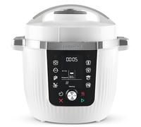 Instant Pot Pro multicooker 10 in 1 da 5,7 l - bianco, pentola a pressione, casseruola, cuoci riso, casseruola, yogurt, scaldavivande sottovuoto, cottura a vapore, NutriBoost, lavabile in