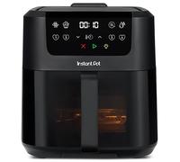 Instant Pot Vortex Compact - Friggitrice ad aria calda da 5 l, dimensioni famiglia, 4 in 1 - Friggitrice ad aria calda, asciugatura, cottura, riscaldamento, rivestimento antiaderente, facile da pulire
