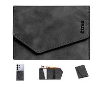 Instant Project Portafogli Uomo Piccolo Personalizzato, Portacarte Elegante RFID Magnetico per Smartphone, Wallet Sottile Idea Regalo Nonno Compleanno Natale, Wallet 6 Carte (Nero, Easy Icon)