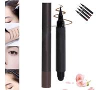 Instant Roots Cover Up Stick, Consulbefor Instant Roots Cover Up Stick, 2024 New Upgraded Quickly Cover Hair, Waterproof Long Lasting for Women Men , Hair Shading Sponge Pen, 3 In 1 Eyebrow