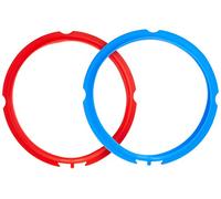 Instant Sealing Rings Blue/Red Guarnizione ad Anello, Silicone, Rosso/Blu