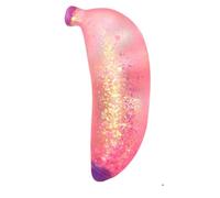 Instant Shape Recovery - Silicone Fruit Fidget, Tear Resistant Polymer for Heavy Duty Hand Exercise, 80g Weighted, Strawberry Stress Toy with Finish, Sensory Relief Toy