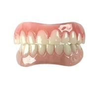 Instant Smile Comfort Fit Flex Teeth Upper Lower Matching Set Natural Shade Fix Your Smile At Home Within Minutes Cosmetic Enhancement Product CD