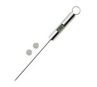 Instant Temperature Meter Digital - LCD Backlight Meat Thermometer, Food Temperature Tester for Cooking, Roasting, Barbecue, Camping, Yard Party, Bread, Coffee, Baking, Frying | Kitchen Gadget