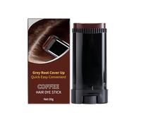 Instant Temporary Hair Color Stick, 20g Root Touch-up Cover Stick, Portable Quick Coverage for Hairline and New Growth, for Women and Men (Coffee)