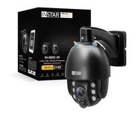 INSTAR IN-9820 4K telecamera di sorveglianza da esterno nera, LAN/WLAN/PoE, PTZ con zoom 5x, rilevamento AI, HomeKit Secure Video, audio bidirezionale, visione notturna, PIR, MQTT, WPA3, NDAA/TAA